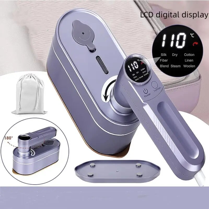 Miststeam handheld steamer with its 180-degree rotating handle